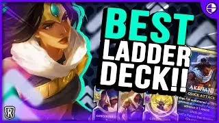 [NEW] The BEST Deck for LoR Ladder!! Best Sivir Akshan Deck | Sivir Akshan Gameplay |
