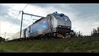 [ Česk&eacute; dr&aacute;hy ] 151 011-4 + EC 151 HUKVALDY