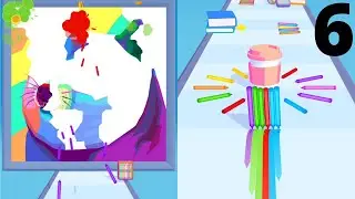Pencil Rush 3D: Gameplay Walkthrough All Levels
