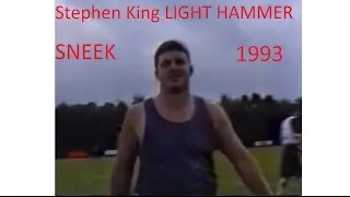 Stephen King (16-lb. Hammer & 22-lb. hammer ) Highland Games.