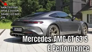 Mercedes-AMG GT 63 S E Performance Coupe: Kosten, Daten, Verkauf | die Fakten