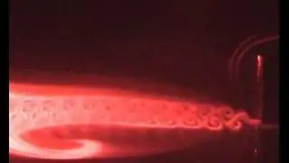 Plane microjet 200 microns with acoustic 100Hz.avi
