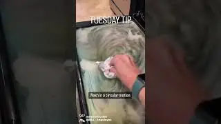 Tuesday Tip: Clean Oven Door Like a Pro! #tuesdaytip
