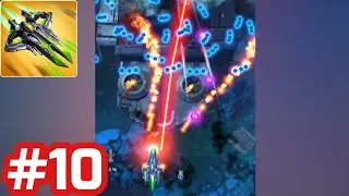 Wing Fighter - Gameplay Walkthrough - Part 10 Polar Base (iOS/Android)