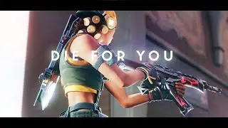Die For You 🤍 - ( 3D Valorant Edit ) | (free pf in desc.)