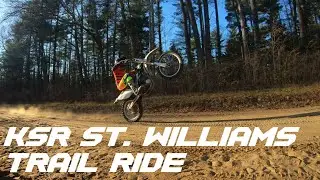 KSR St. Williams Trails - KTM XCW 200 Trail Ride