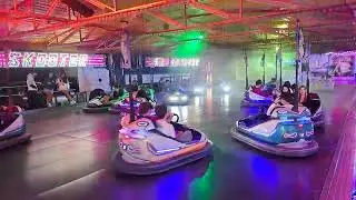Fiestas de Ol&iacute;as del Rey 2024 (Toledo). Coches de choque M. Salazar.