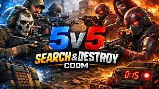 SEARCH & DESTROY | 5 v 5 |™ intense match @CODM @iQOOIndia.