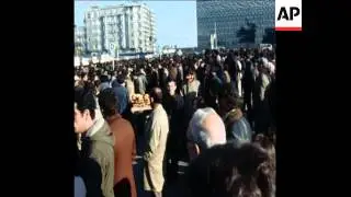 SYND 11 1 76 LEFTIST DEMONSTRATION
