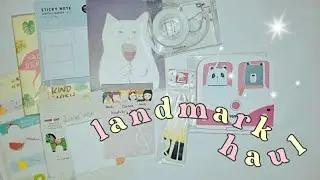 Stationery Haul from Landmark 🛍 | philippines