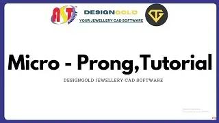 Micro prong | Designgold | CAD SOFTWARE | Rhino 3D | Matrix | zbrush | Rhino8 |