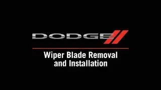 Wiper Blade Removal and Installation | How To | 2020 Dodge Journey