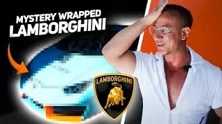 Lamborghini Huracan Mystery Car Wrap Reveal | Jibrael Hindi Vlog