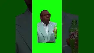 Шеннон Шарп пьёт Mountain Dew | Мем в TikTok | Зелёный экран