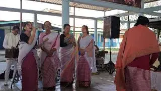 Opening song presented by IPTA Manipur singers. 