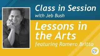#ClassWithJeb: Lessons in the Arts with Romero Britto