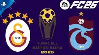 🔥 FC 26 | Galatasaray 🆚 Trabzonspor | Süper Kupa Yarı Finali | PS5 | Türkçe Spiker 🔥