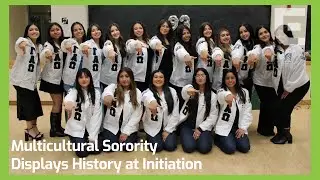 Multicultural Sorority Displays History at Initiation