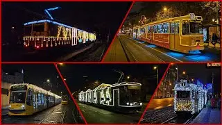Adventi és fényvillamosok Miskolcon és Budapesten | Kellemes karácsonyt és BUÉK! 