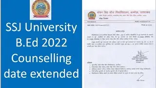 SSJ University Counselling date extended!