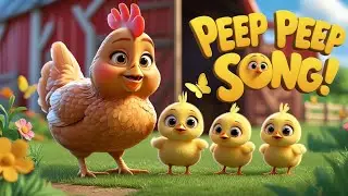 Hen and Her Babies 🐥 | Peep Peep Nursery Rhyme for Toddlers