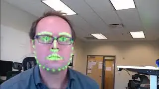 FWDNXT Inference Engine demo: neural facial keypoints