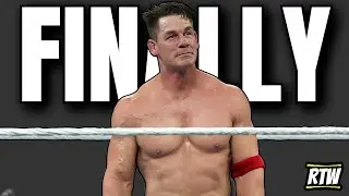 WWE только что спасли последний забег Джона Сины