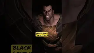 SHAZAM ( DC ) VS BLACK ADAM ( INJUSTICE )