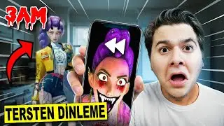 GECE 3'te KPOP DEMON HUNTERS ŞARKISINI TERSTEN DİNLEMEYİN !! (RUMİ ARTIK ŞEYTAN) *EVİME GELDİ*