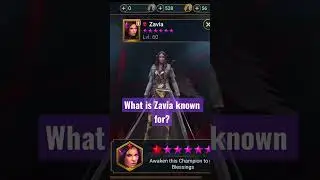 #awakened #blessed #raidshadowlegends What is Zavia known for? #shorts