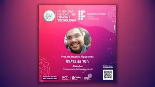 Processamento de linguagem natural&rdquo; (Prof. Rog&eacute;rio Figueiredo de Sousa &ndash; IFPI/Picos)