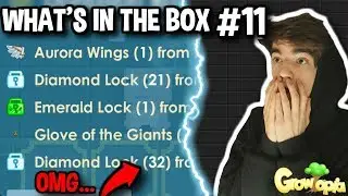 CRAZY DONATIONS... | What's In My Donation Box #11 | Growtopia