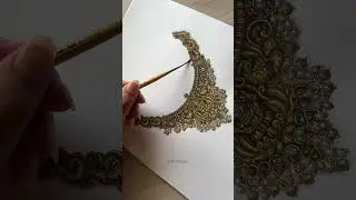 #goddess #shortsvideo #drawing #jewellerydesign #artist #gold #shorts #ytshorts #voiceover #artwork