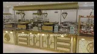 #Catering Buffet Counter And All Food Display Counter Manufacturing By Aarvik Industries