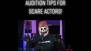 Scare Actor audition Tips!! 🎃 #hauntactor #scareactor #hauntedhouse #haunter #halloween