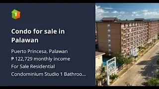 Condo for sale in Palawan