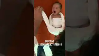 How to wrap new born baby | Baby wrapping video | Baby photography techies #babyphotography #baby