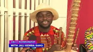 JALI SUMUNGO WITH JALI KEMBA SAHO (Son of the late Jali Yankuba Saho)