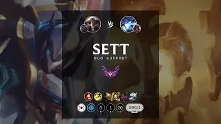 Sett Support vs Xerath - KR Master Patch 12.11