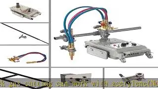 CG1-30 Semi-automatic Track Torch Gas Pipe Cutting Straight Linear Gas Cutting Machine Efficient Ga