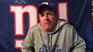 Giants Locker Room: I'm Italian, I Get Emotional | Football | NY Giants | Vic DiBitetto