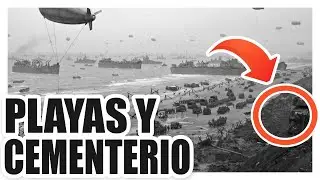 ⚠️⚠️ PLAYAS y CEMENTERIO AMERICANO de NORMANDÍA ⚠️⚠️ Segunda Guerra Mundial 😱😱 Colleville-sur-Mer ⚡⚡