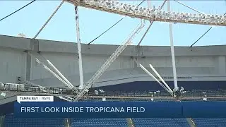 Experts reveal plan to repair roof of Tropicana Field