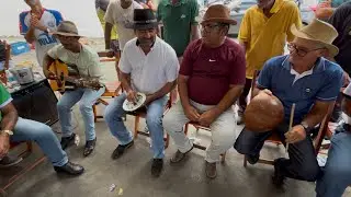 SAMBA NA FEIRA LIVRE DO BRAVO(SERRA PRETA BAHIA) SÉRGIO & VADINHO!