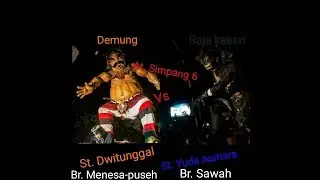 Ogoh Ogoh 2019 Denpasar Selatan St Dwi Tunggal X St Yuda Asmara