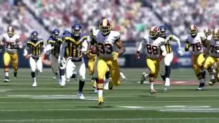Madden 17 rebuilding the Bears - EP.15 week 16 vs Redskins - huge runs for both teams!!!