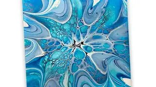 (1085) Good Bloom Technique Results, My Paint Pour Recipe Works, Paint Pouring