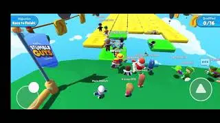 Stumble guys gameplay |Map Tile fall