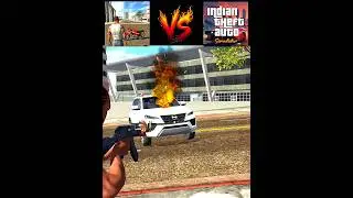 Franklin Car Killed 😱 Indian Theft Auto vs indian bikes driving 3d #indianbikedriving3d #shorts