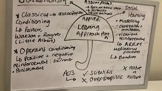 Applied Psychology - Unit 1 Prep (Learning Approach Part A)